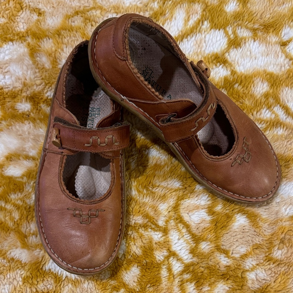 Brown Leather Women's Shoes